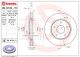 BREMBO Bremsscheibe 09.N124.11