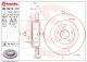 BREMBO Bremsscheibe 09.N213.11