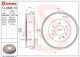 BREMBO Bremstrommel 14.D633.10