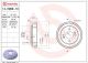 BREMBO Bremstrommel 14.E968.10