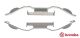 BREMBO Zubehörsatz, Bremssattel A 02 224