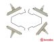 BREMBO Zubehörsatz, Scheibenbremsbelag A 02 243