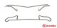 BREMBO Zubehörsatz, Bremssattel A 02 245