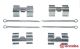 BREMBO Zubehörsatz, Scheibenbremsbelag A 02 257
