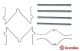 BREMBO Zubehörsatz, Scheibenbremsbelag A 02 263
