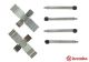 BREMBO Zubehörsatz, Scheibenbremsbelag A 02 268