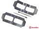 BREMBO Zubehörsatz, Scheibenbremsbelag A 02 271