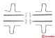BREMBO Zubehörsatz, Scheibenbremsbelag A 02 278