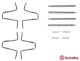 BREMBO Zubehörsatz, Scheibenbremsbelag A 02 280