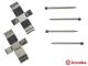 BREMBO Zubehörsatz, Scheibenbremsbelag A 02 321