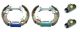 BREMBO Bremsbackensatz K 23 028