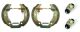 BREMBO Bremsbackensatz K 23 046