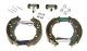 BREMBO Bremsbackensatz K 61 089