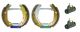 BREMBO Bremsbackensatz K 68 067