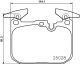 BREMBO Bremsbelagsatz, Scheibenbremse P 06 096X