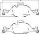 BREMBO Bremsbelagsatz, Scheibenbremse P 06 107