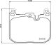 BREMBO Bremsbelagsatz, Scheibenbremse P 06 110