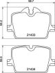 BREMBO Bremsbelagsatz, Scheibenbremse P 06 114
