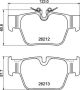 BREMBO Bremsbelagsatz, Scheibenbremse P 06 117