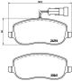 BREMBO Bremsbelagsatz, Scheibenbremse P 23 100