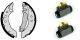 BREMBO Bremsbelagsatz, Scheibenbremse P 23 180