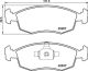 BREMBO Bremsbelagsatz, Scheibenbremse P 23 192