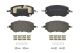 BREMBO Bremsbelagsatz, Scheibenbremse P 23 198