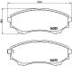 BREMBO Bremsbelagsatz, Scheibenbremse P 24 086