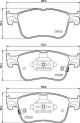 BREMBO Bremsbelagsatz, Scheibenbremse P 24 218