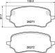 BREMBO Bremsbelagsatz, Scheibenbremse P 24 236