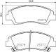BREMBO Bremsbelagsatz, Scheibenbremse P 30 076