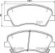 BREMBO Bremsbelagsatz, Scheibenbremse P 30 098