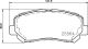 BREMBO Bremsbelagsatz, Scheibenbremse P 37 019
