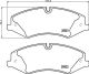 BREMBO Bremsbelagsatz, Scheibenbremse P 44 024