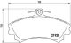 BREMBO Bremsbelagsatz, Scheibenbremse P 50 055