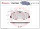 BREMBO Bremsbelagsatz, Scheibenbremse P50129NX