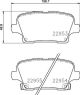 BREMBO Bremsbelagsatz, Scheibenbremse P 59 097