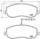 BREMBO Bremsbelagsatz, Scheibenbremse P 61 104