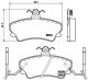BREMBO Bremsbelagsatz, Scheibenbremse P 68 019