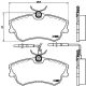 BREMBO Bremsbelagsatz, Scheibenbremse P 68 023