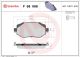 BREMBO Bremsbelagsatz, Scheibenbremse P 68 068X
