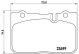 BREMBO Bremsbelagsatz, Scheibenbremse P 83 039