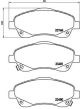 BREMBO Bremsbelagsatz, Scheibenbremse P 83 046