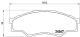 BREMBO Bremsbelagsatz, Scheibenbremse P 83 096