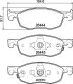 BREMBO Bremsbelagsatz, Scheibenbremse P 83 185