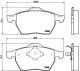 BREMBO Bremsbelagsatz, Scheibenbremse P 85 039