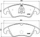 BREMBO Bremsbelagsatz, Scheibenbremse P 85 098X