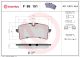 BREMBO Bremsbelagsatz, Scheibenbremse P 85 151