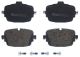 BREMBO Bremsbelagsatz, Scheibenbremse P 85 180