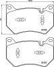 BREMBO Bremsbelagsatz, Scheibenbremse P 85 181